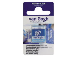 van Gogh Water Color napje 535 'Ceruleum blauw (pht)'