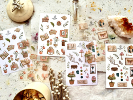 Nikki Dotti ‘Tiny Treasures’ stickervellen