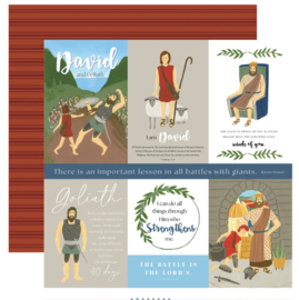 Echo Park Bible Stories 'David' collection kit