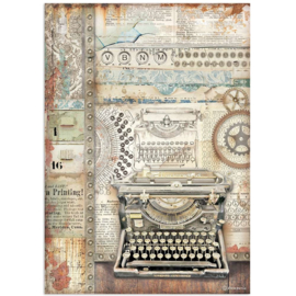 Rice paper Lady Vagabond 'Lifestyle Typewriter'