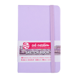 Art Creation sketch book 'Pastel Violet’ 13 x 21