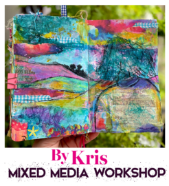 By Kris Mixed Media Workshop 22 oktober 2025