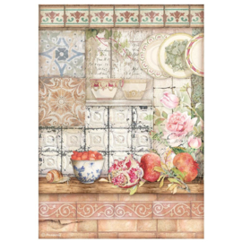 Rice paper ‘Casa Granada Tiles’