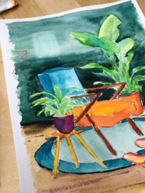 Watercolor it yourself  2. 'Thuis'