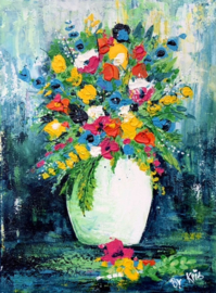 Color By Kris kaart 'Bloemen'