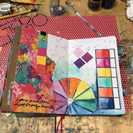 By Kris Zomerse Art Journaling 2-daagse 11-12 juli -VOL-