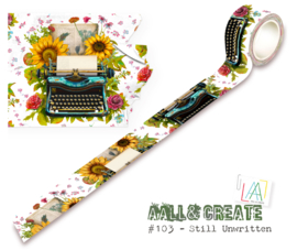 Aall and Create Washi Tape ‘Still Unwritten’