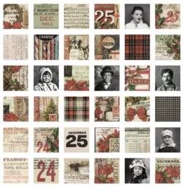 Idea-ology Tim Holtz Collage Tiles ‘Christmas’