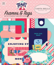 Carta Bella 'Let's travel' Frames and Tags