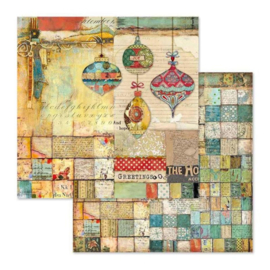 Stamperia Patchwork Christmas 'Decoration'