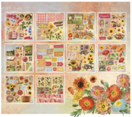 Studio Light ‘Sunflower Kisses’ Die Cut Paperpad Elements