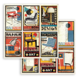 Paper sheet ‘Bauhaus  6 Cards ’