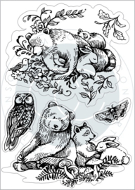 Clear stamps In the Forest ‘ Friendship’