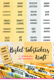 Bijbel tabstickers 'Kraft'