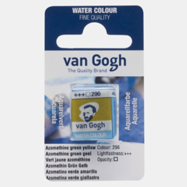 van Gogh Water Color napje 296  'Azomethine Groengeel'