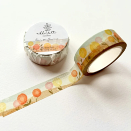 Nikkie Dotti Washi Tape ‘Sunset Flowers’