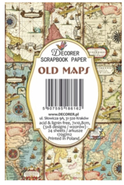 Decorer papier 'Old Maps’