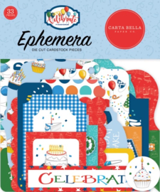 Carta Bella ‘Let’s Celebrate’ Ephemera