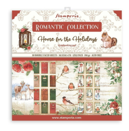 Stamperia 'Romantic Home For The Holidays' collection 30 x 30 cm