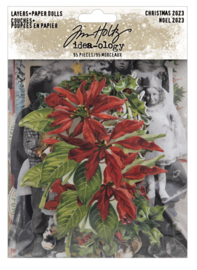 Idea-ology Tim Holtz Paper Layers & Paper Dolls  ‘Christmas’