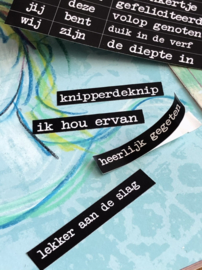 A5 By Kris Knipvel ‘Woorden voor journaling’