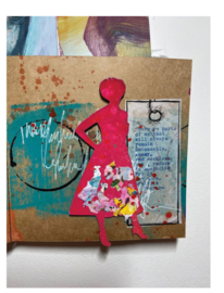 Dina Wakley chipboard ‘The  Women’