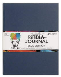 Dina Wakley Mixed Media Journaling Blue Edition