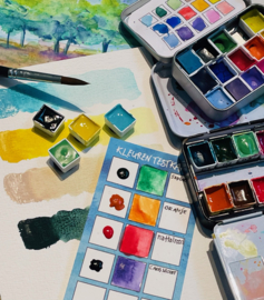 ‘Maak je eigen Watercolorverf’
