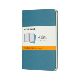 Moleskine plain notebook  pocket 'Blauw'