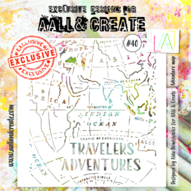 Aall and Create Stencil  ‘Adventure Map’
