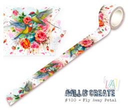 Aall and Create Washi Tape ‘Fly Away Petals’
