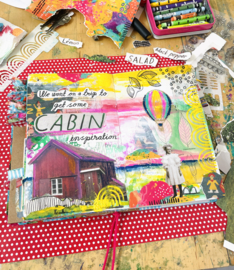 By Kris Zomerse Art Journaling 2-daagse 11-12 juli -VOL-