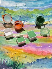 ‘Maak je eigen Watercolorverf’