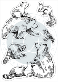 Clear stamps In the Forest ‘Bear’