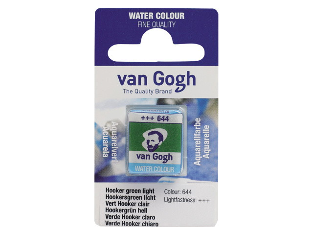 van Gogh Water Color napje 644 'Hookersgroen licht'