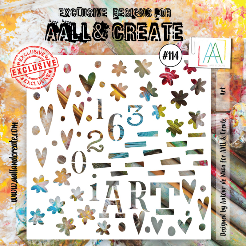 Aall and Create Stencil  ‘Art’