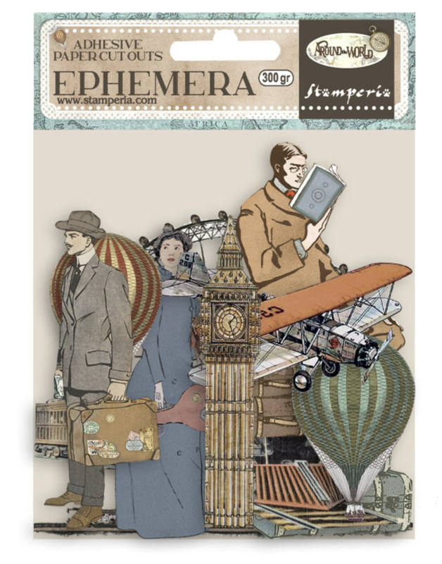 Stamperia  ‘Around the World’ Ephemera
