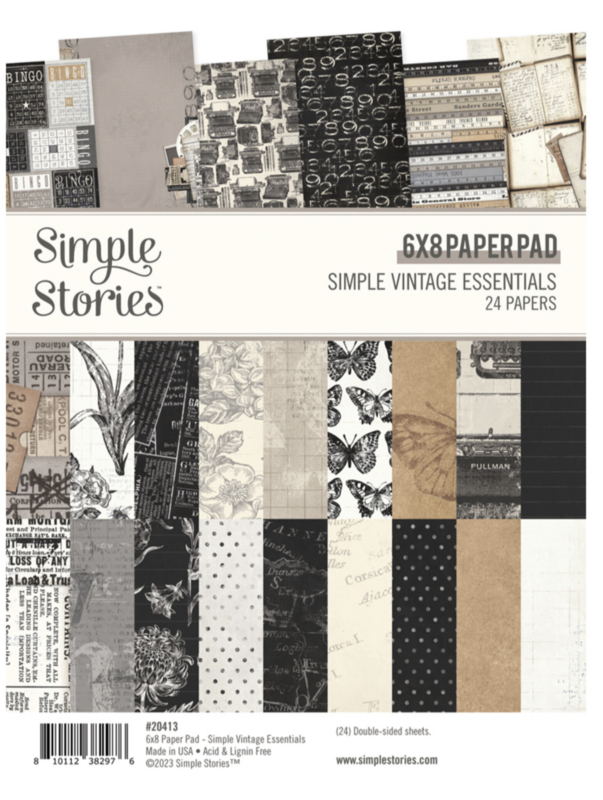 Simple Stories ‘Vintage Essentials’ Paper Pad