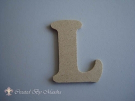 MDF letter L