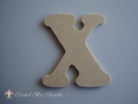 MDF letter X