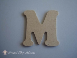 MDF letter M