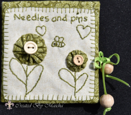 Mapje Needles & Pins- compleet, groen