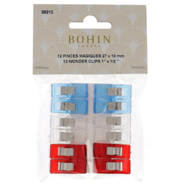 Bohin Wonderclips Large, 12 stuks