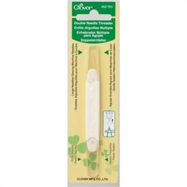 Clover Double Needle Threader