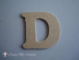 MDF letter D