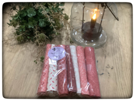 Pakketje 7 Fat Eighth rollen, Roze