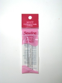 Sewline Fabric pencil Leads - wit
