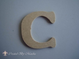 MDF letter C