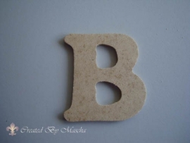 MDF letter B