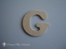 MDF letter G